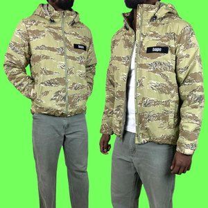 A Bathing Ape (Bape) Tiger Camo Snowboarding Jacket